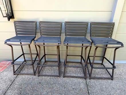 Photo of free 4 counter-height stools (Lafayette) #2
