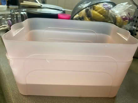 Photo of free Pink plastic tubs (Rhwibina CF14) #1