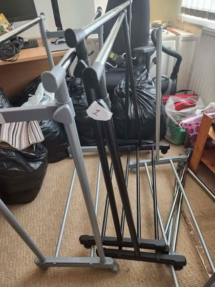 Photo of free clothes rails. (Northop Hall CH7) #4