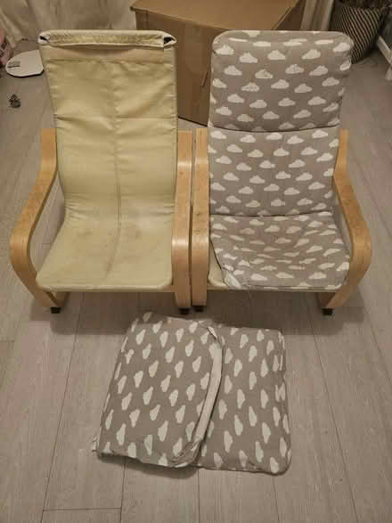 Photo of free IKEA Poang Childrens Chair x2 (DA7 Barnehurst) #1