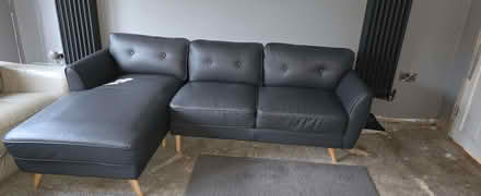 Photo of free Grey sofa (Hockley B77) #1