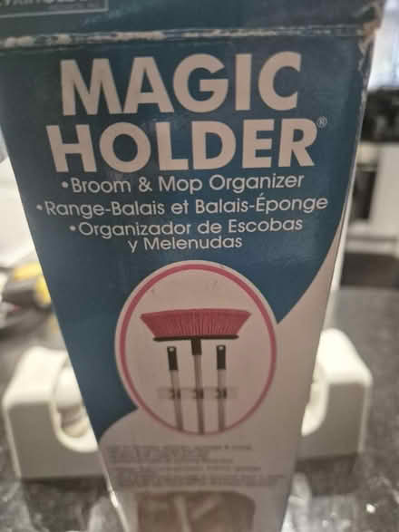 Photo of free Broom and mop organiser (Chadwell Heath RM6) #1