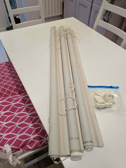 Photo of free 3 John Lewis Roller Blinds (blackout) (Emmer Green RG4) #1