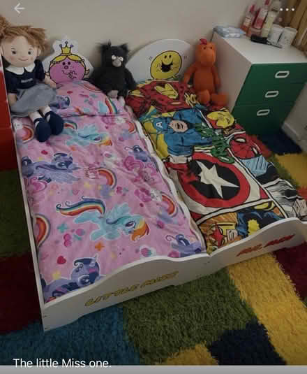 Photo of free Little Miss Toddler bed only (Kennington) #1