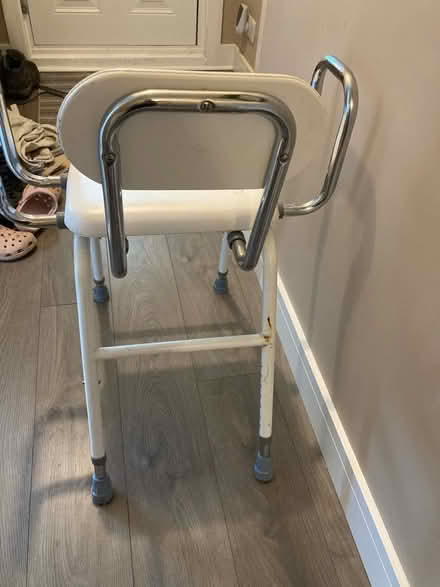 Photo of free Shower/ bathroom chair (Howhlill Quarries HG2) #2