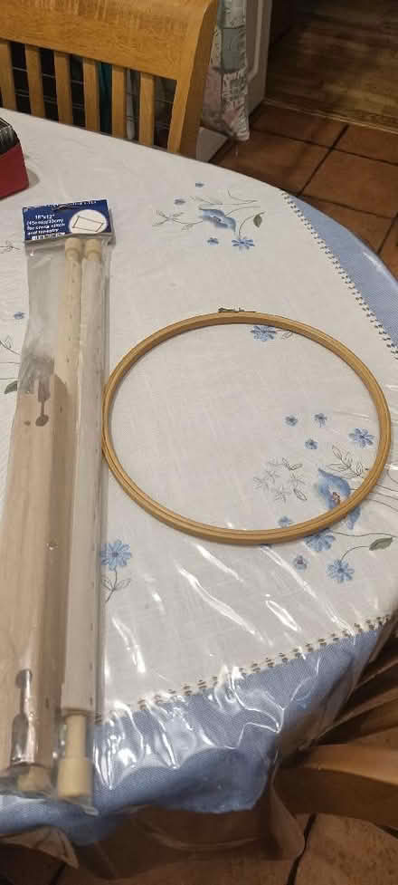 Photo of free Embroidery frame and ring (Woodside TF7) #2