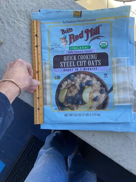 Photo of free Zip lock used Oatmeal bags (Oakland) #2