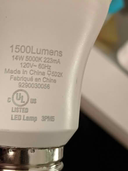 Photo of free 2 LED Daylight Philips Bulbs (McKellar Park/Westboro) #2
