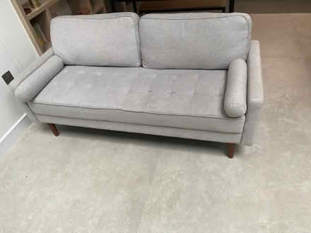 Photo of free 2 seater grey sofa (Highgate Village N6) #1