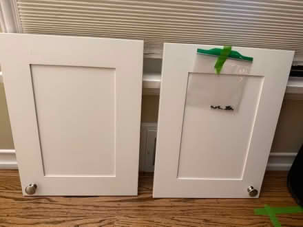 Photo of free 2 unused kitchen cabinet doors (Laurelhurst) #1