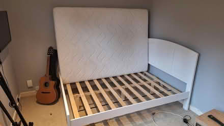 Photo of free Double bed with mattress (Ashtead KT21) #1