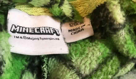 Photo of free Fleece Minecraft onesie age 7-8 (Latchford WA4) #3