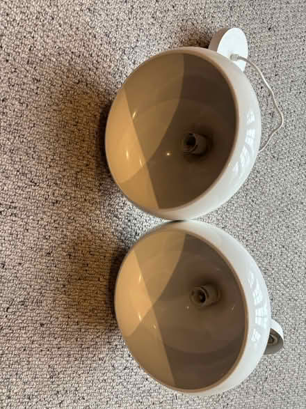 Photo of free Pair ceiling light shades (Batchwood AL3) #2