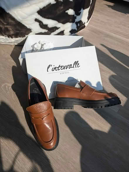 Photo of free L'intervalle leather loafers - new (Queens Quay and Spadina) #1