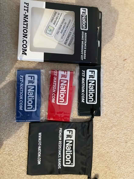 Photo of free Boxed set of 3 resistance fitness bands (The Oakalls B60) #2