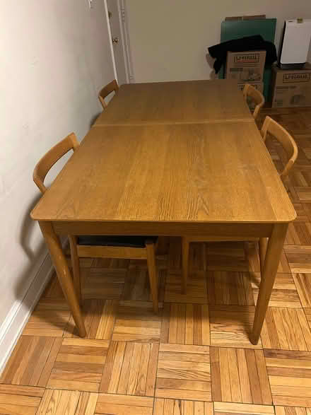 Photo of free Danish modern dining room set (Cap Hill (Stadium/Armory)) #1