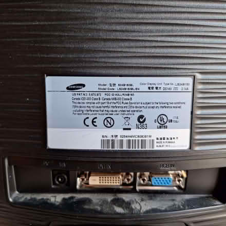 Photo of free Samsung flat screen LED monitor (Needs fixing) (Liss Forest GU33) #2