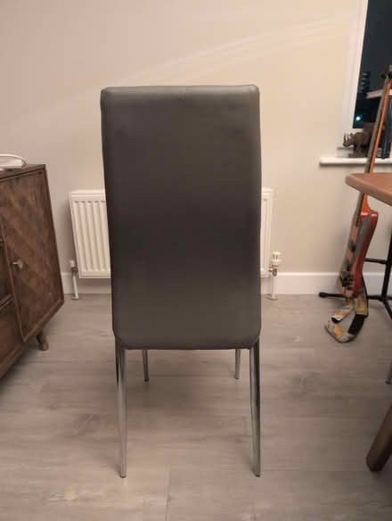 Photo of free 6 Gray dining chairs (Colchester CO1) #3