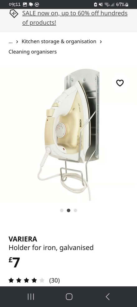 Photo of free Iron holder (Penrith CA11) #1