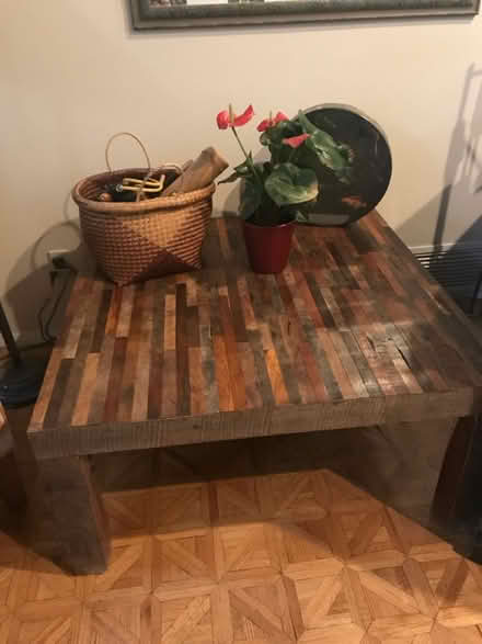 Photo of free Large wooden coffee table (Salem (midtown)) #1