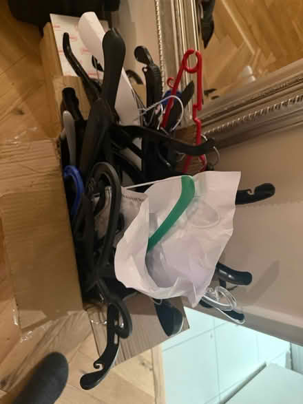 Photo of free Assorted Clothes hangers (Kilburn) #1