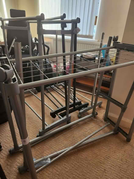 Photo of free clothes rails. (Northop Hall CH7) #1