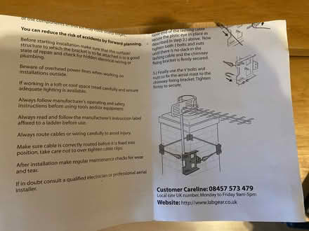 Photo of free Chimney Fixing Kit (Goodshaw Fold BB4) #2