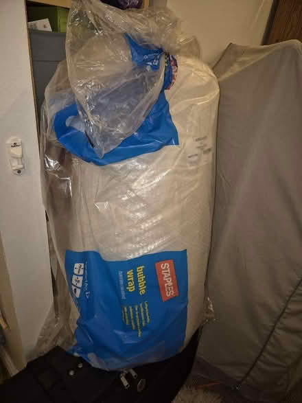 Photo of free 750mm x 60m bubblewrap (Norton Hammer S8) #1