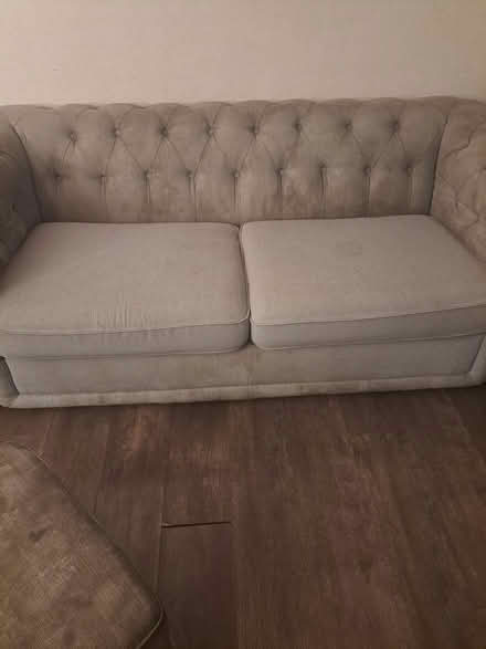 Photo of free 3 seater sofa and 2 seater sofa bed (Ware sg12) #3