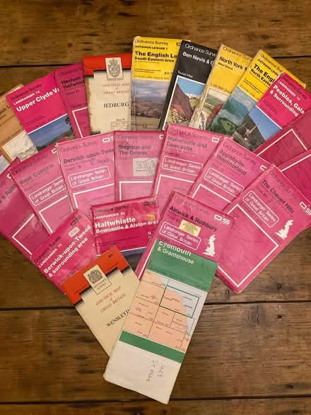 Photo of free Ordance Survey maps N England (Heaton Moor, SK4) #1