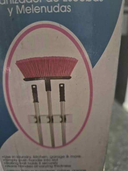 Photo of free Broom and mop organiser (Chadwell Heath RM6) #4