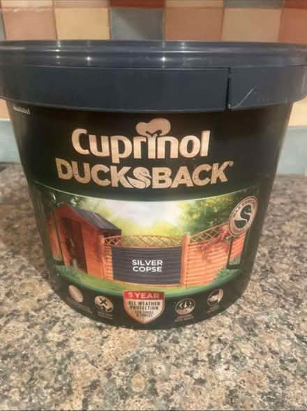 Photo of free Cuprinol Silver Copse Fence Paint (Bracknell Forest RG12) #1