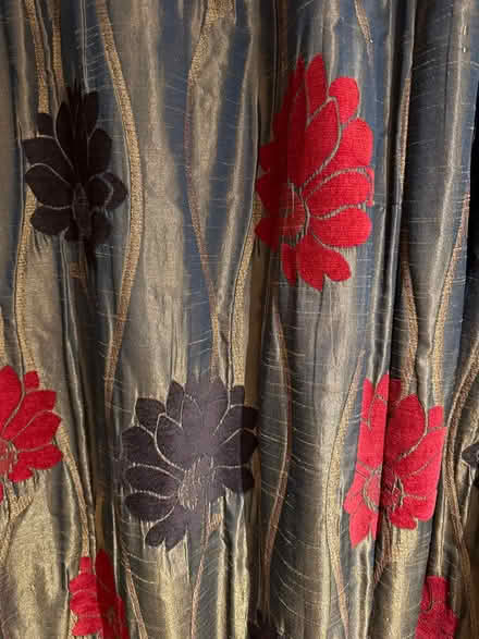 Photo of free Curtains - pair, 335cm+ wide (Fulham SW6) #2
