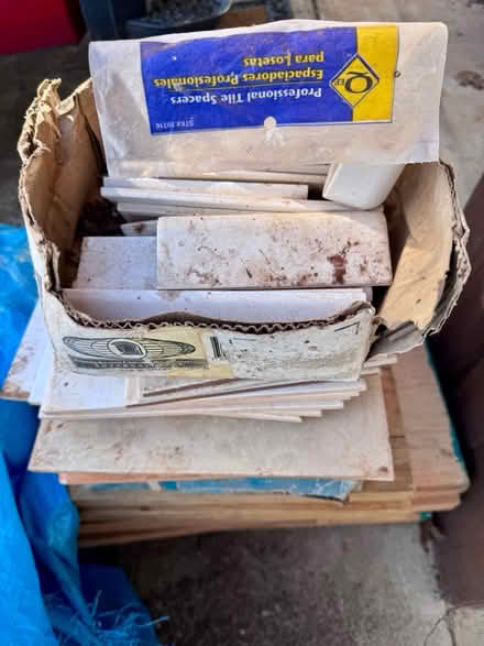 Photo of free Various pieces of tile (Cherokee lane) #1