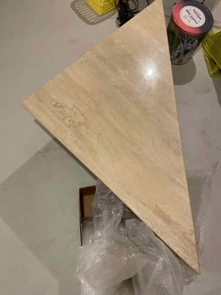 Photo of free Travertine coffee table (Kennedy/16th in Markham) #2
