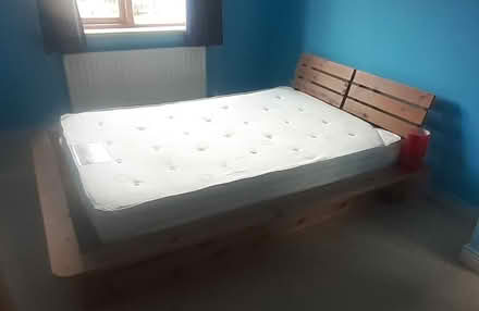 Photo of free Double bed, mattress & storage (Lusk Dublin Fingal) #1