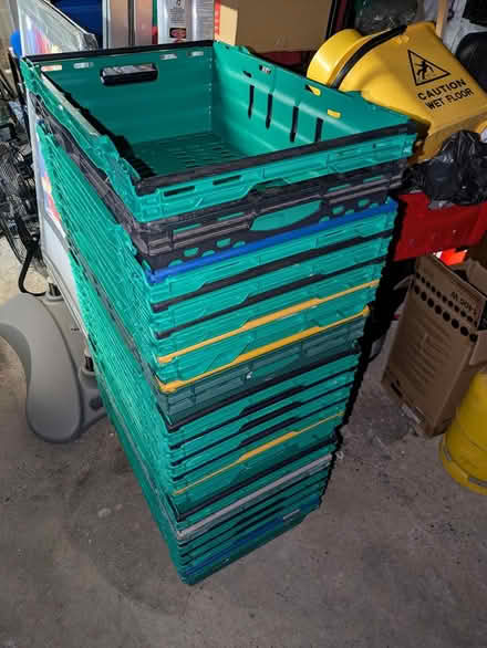 Photo of free Supermarket food delivery crates (SE12 2rp SE12) #1