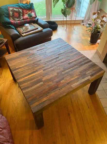 Photo of free Large wooden coffee table (Salem (midtown)) #2