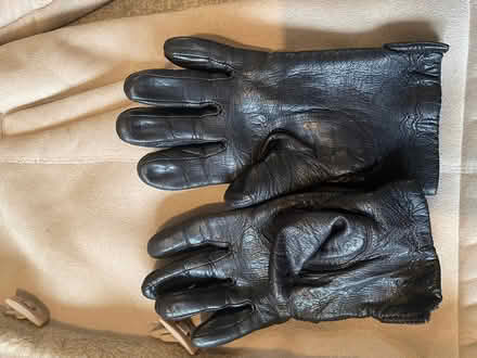 Photo of free Small leather gloves (Longbarn WA2) #1