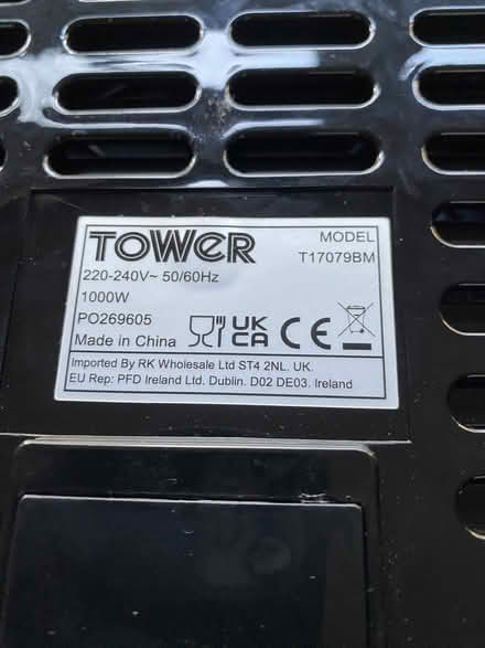 Photo of free Air Fryer (Goodshaw Fold BB4) #1