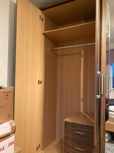 Photo of free Wardrobe & chest of drawers (Kendal Collinfield) #2