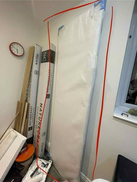 Photo of free 2120x600 White MDF kitchen panel (Stroud Green N4) #1