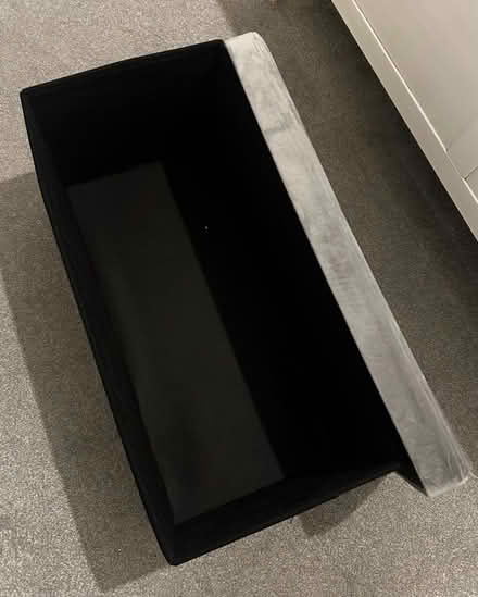 Photo of free Velvet Stoage bench (Fairview) #3