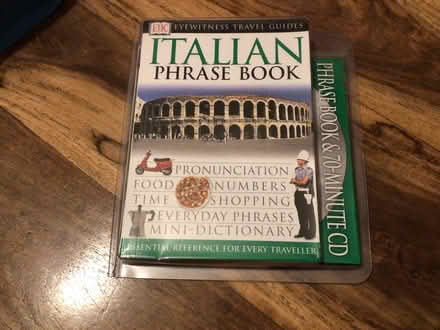 Photo of free Italian Phrase book and CD (Eastbourne BN21) #1