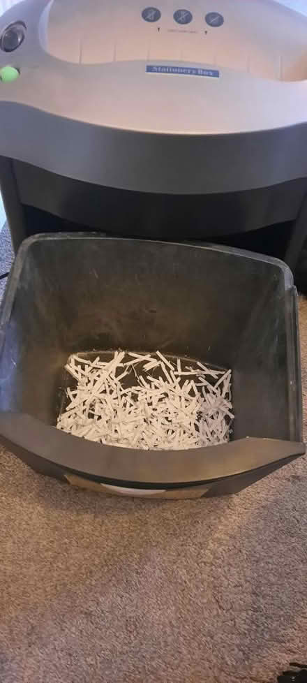 Photo of free Paper shredder (Blaydon) #2