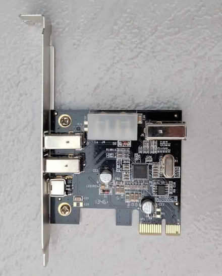 Photo of free Firewire card for PC, with 2 cables (Woosehill RG41) #1