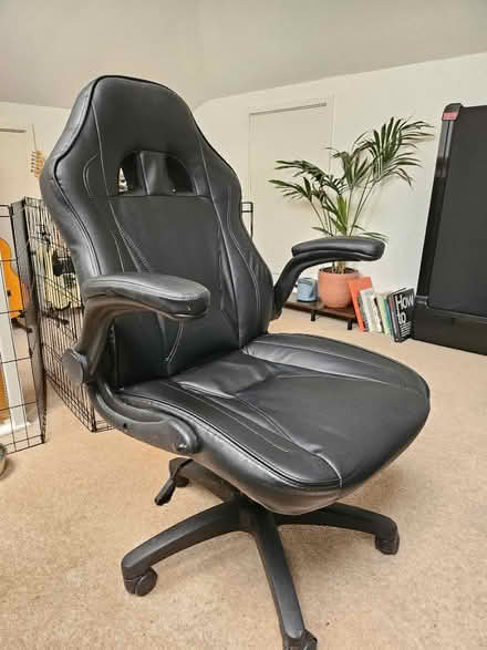 Photo of free Office chair with adjustable arms (Dun Laoghaire) #1