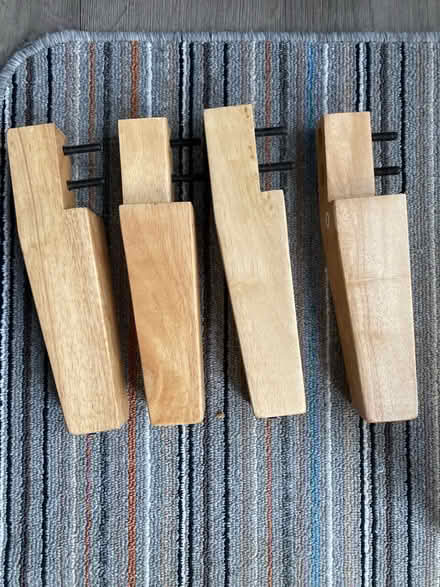 Photo of free Bed/ furniture legs (Howhlill Quarries HG2) #2