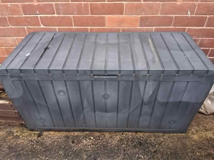 Photo of free Plastic outdoor storage box (Stockport SK7) #1