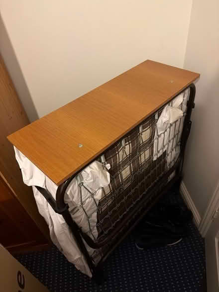 Photo of free Foldable single bed and mattress (NG2) #1